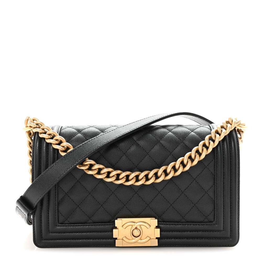 Chanel Caviar Quilted Medium Boy Flap #323669C42B